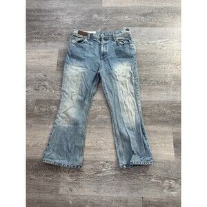 ANDERSSON BELL Vintage Washed Bootcut Jeans Women's Sz 31x26 Light Wash Rare